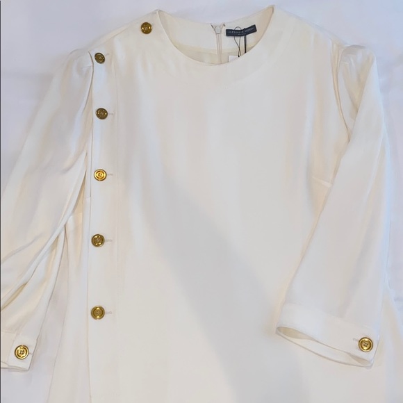 Alexander McQueen Ivory Side Button Dress - Picture 8 of 8